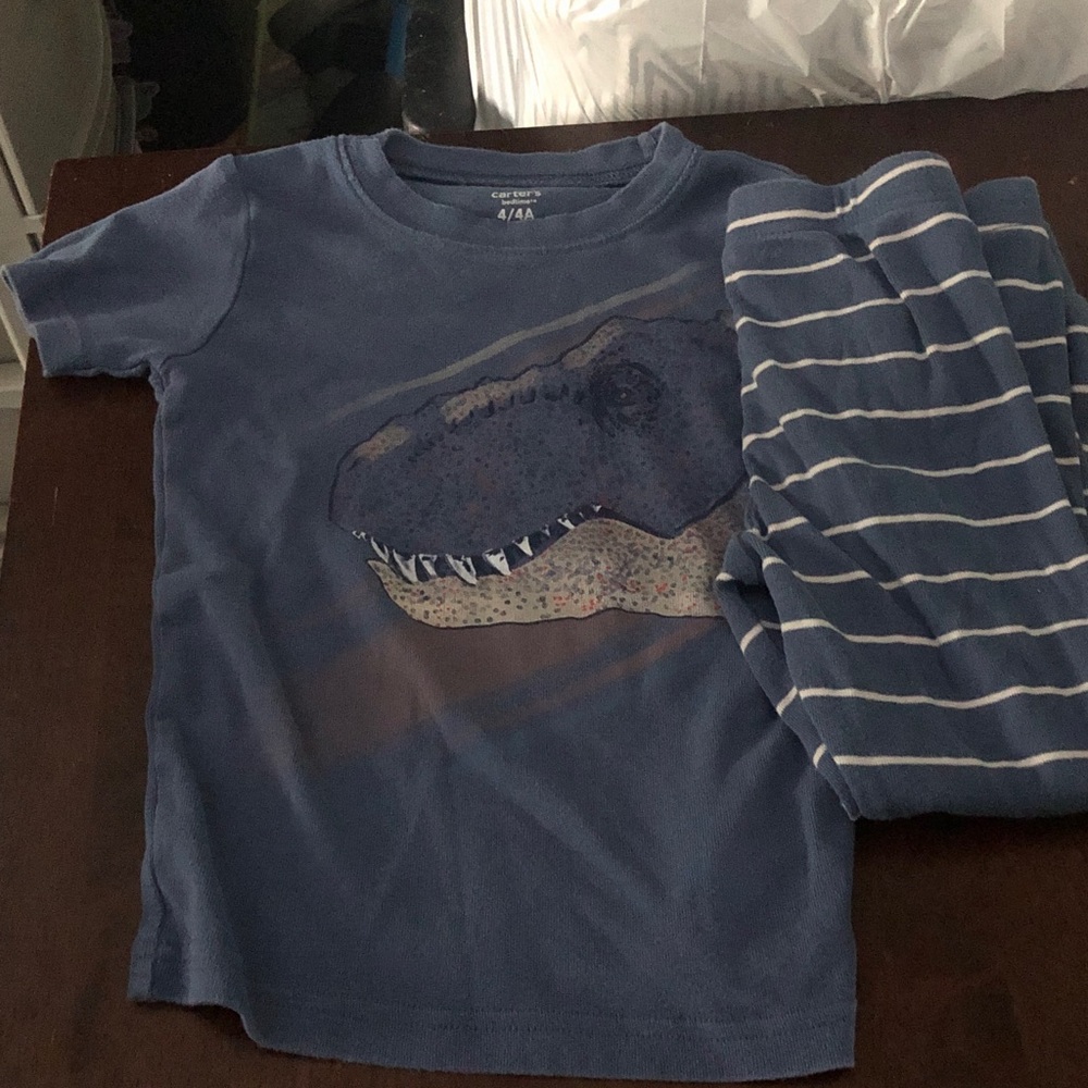 🏋️♂️ Dinosaur & Monster Truck Pj Set - Picture 6 of 6